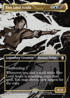 Fire Lord Azula Avatar- The Last Airbender Bordless Book Scene